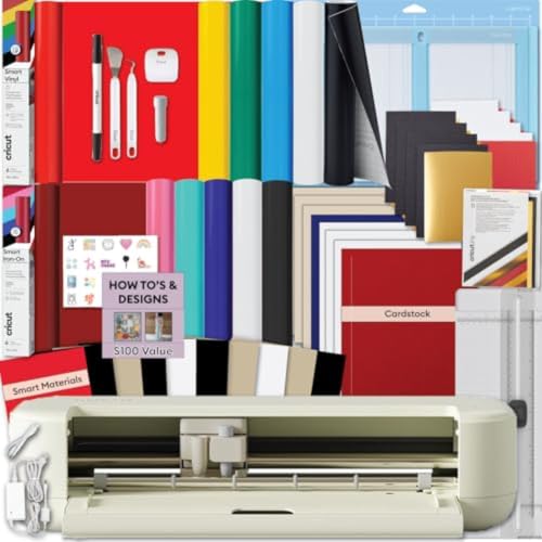 Cricut Explore 5 Essential Bundle + Multicolor Sampler