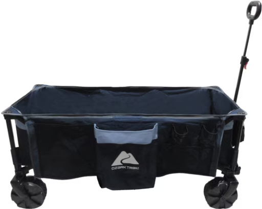Ozark Trail Extra Long Utility Wagon, Blue