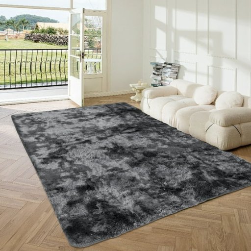 YEERSWAG 8' x 10' Fluffy Shaggy Area Rug