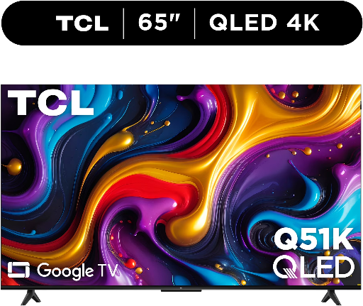 TCL 65" QLED 4K UHD HDR Smart Google TV Deal