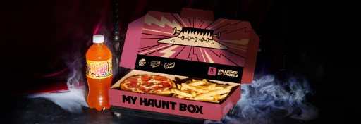 Pizza Hut My Haunt Box Personal Pan Pizza, Boneless or Classic Wings or Melt Meal Deal