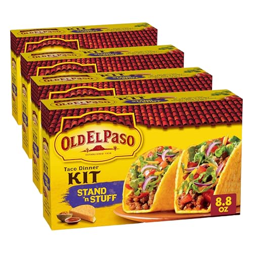 Old El Paso Stand ‘N Stuff Taco Dinner Kit, 8.8 oz. (Pack of 4) Deal