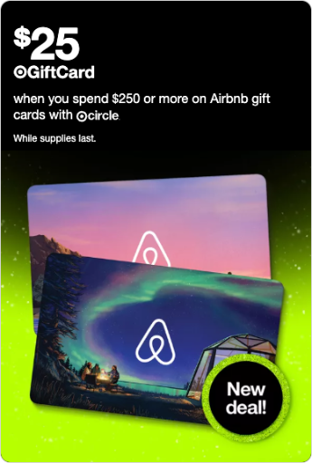 Target Gift Card Deals for AirlBNB, Apple, Google Play & More