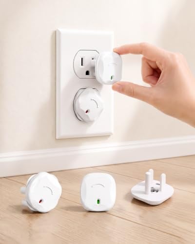 24-Pack Childproof Outlet Plug Covers