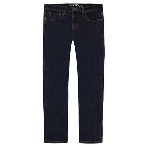 Nautica Boys' Classic Fit Straight Leg Denim Jeans
