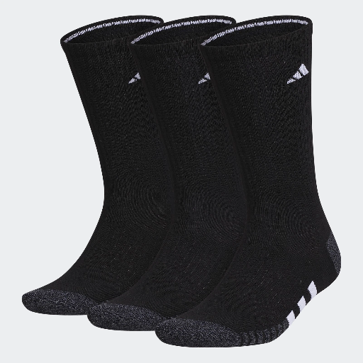 adidas Men's Cushioned Crew Socks 3 Pairs