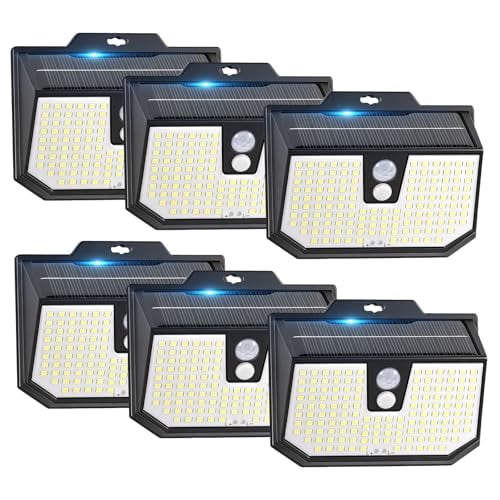 Brightever 200lm Outdoor Motion Sensor Solar Lights 6-Pack Deal