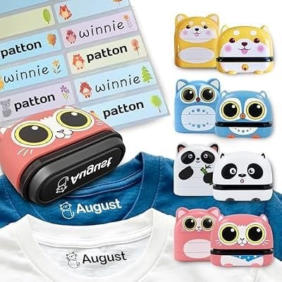 Waterproof Custom Name Stamp for Kids’ Clothing