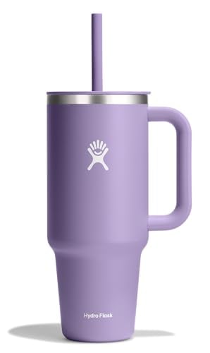 40-Oz Hydro Flask All Around Travel Tumbler W/ Handle, Lid & Straw Deal