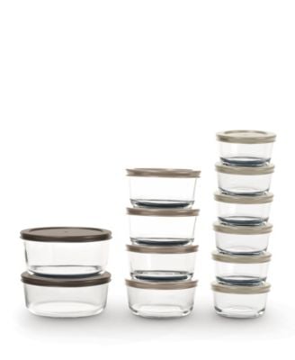 24-Piece Art & Cook Glass Food Storage Container Set Deal