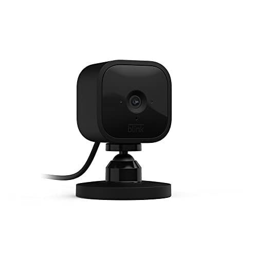 Blink Mini 1080p HD Compact Indoor Plug-in Smart Security Camera