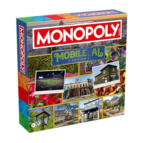 Monopoly Board Game – Mobile, AL Edition
