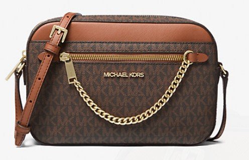 Jet Set Large Logo Crossbody Bag