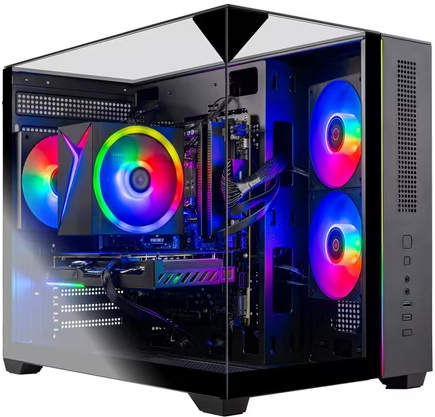 Skytech Crystal Gaming PC Ryzen 7 7700, RX 9060 (8GB), 32GB DDR5-6000, 1TB SSD Deal
