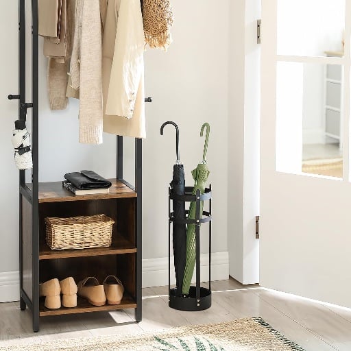SONGMICS Umbrella Stand 6.9 x 6.9 x 19.3 Inches