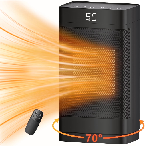 Atupen 1500W Oscillating Electric Space Heater