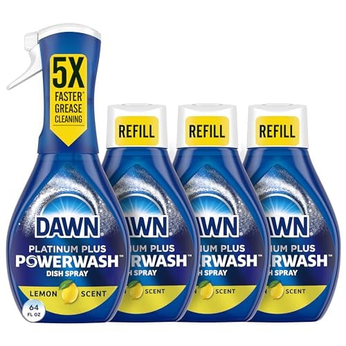 Dawn Powerwash Spray, Dish Soap 1 Starter Kit + 3 Refills Deal