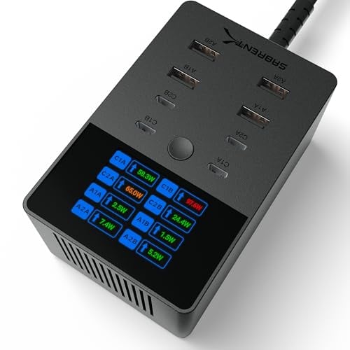 Sabrent Voltik 8-Port 252W USB-A & USB-C PD 3.0 Charging Station Deal