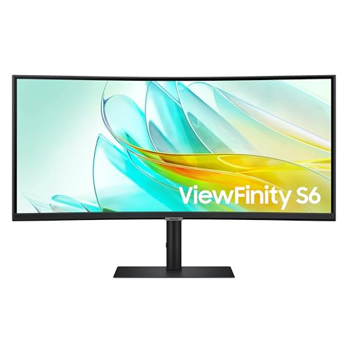 34" Samsung ViewFinity S65UC 3440x1440 100Hz Curved VA Monitor