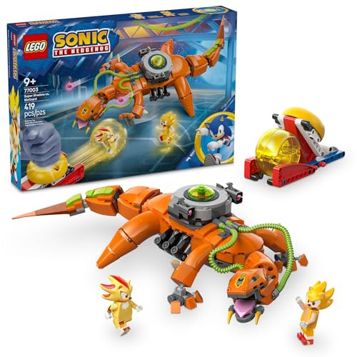 419-Piece LEGO Sonic the Hedgehog: Modern Games - Super Shadow vs. Biolizard (77003, 2025)