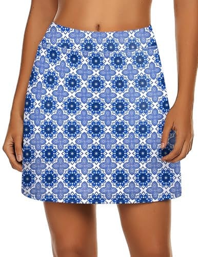 Ekouaer Skorts Active Running Workout