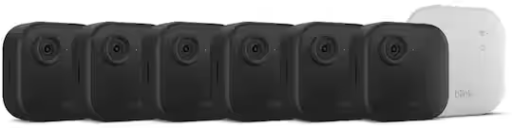 6-Pack Blink Outdoor 4 XR Wireless Battery Operated Outdoor Security Camera System Deal