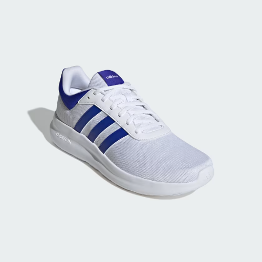 Adidas Men's Lite Racer 4.0 Shoes (Cloud White / Lucid Blue / Lucid Blue) Deal