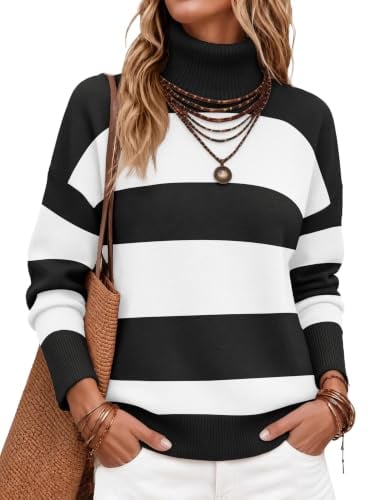 Zeagoo Women's Turtleneck Sweater