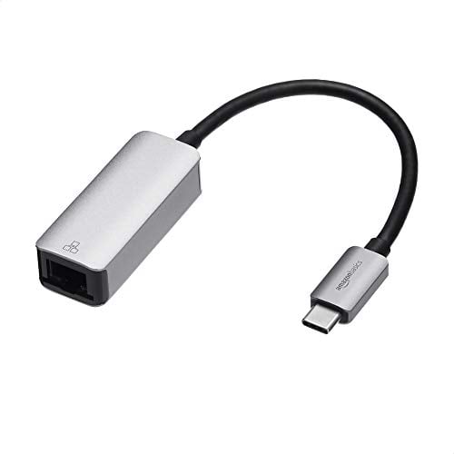 AmazonBasics Aluminum USB-C to Gigabit Ethernet Adapter Deal