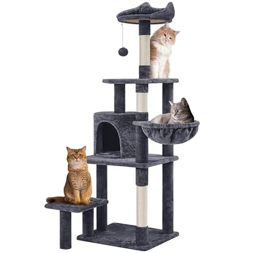 Yaheetech 57" Multi-Level Cat Tree Tower Deal