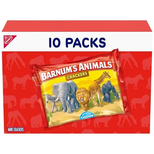 BARNUM'S Original Animal Crackers 10 Snack Packs Deal