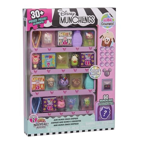 Disney Munchlings Mini Munch Snack Surprise Collectible Figures