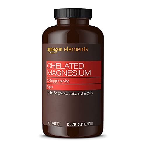 Amazon Elements Chelated Magnesium 240 tablets 270mg