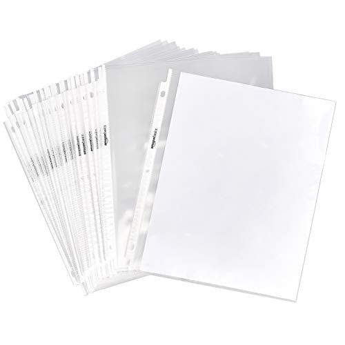 Amazon Basics Clear Sheet Protector 200-Pack Deal