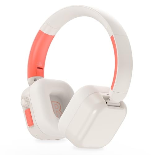 Kids Bluetooth Headphones 74/85/94dB Safe-Volume 60-Hour Playtime Deal