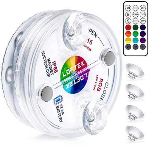 13 LED Pool Lights for Inground Above Ground Pool with Magnets & Suction Cups Deal