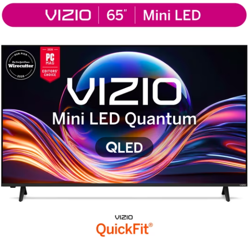 VIZIO 65" 4K QLED Mini-LED HDR Smart TV Deal