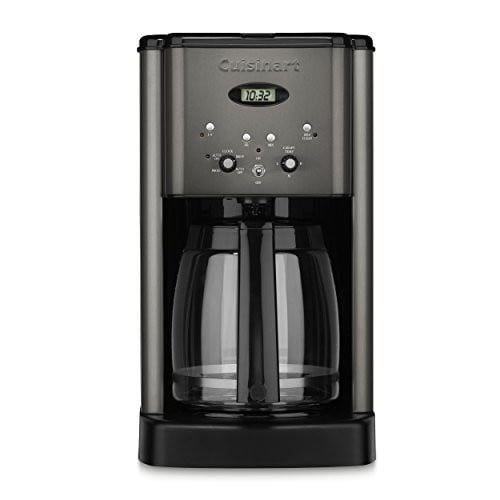 Cuisinart 12 Cup Brew Central Maker Coffee Maker, Black Stainless Steel