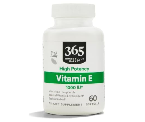 365 by Whole Foods Market Vitamin E 1000 IU 60-Count