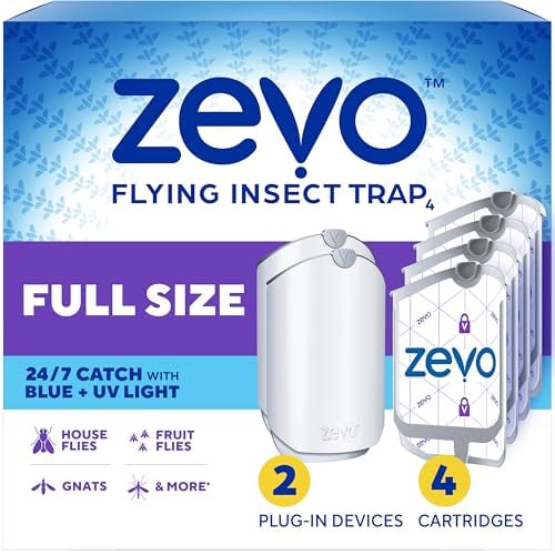 Zevo Flying Insect Trap Refill Cartridges 6-Pack