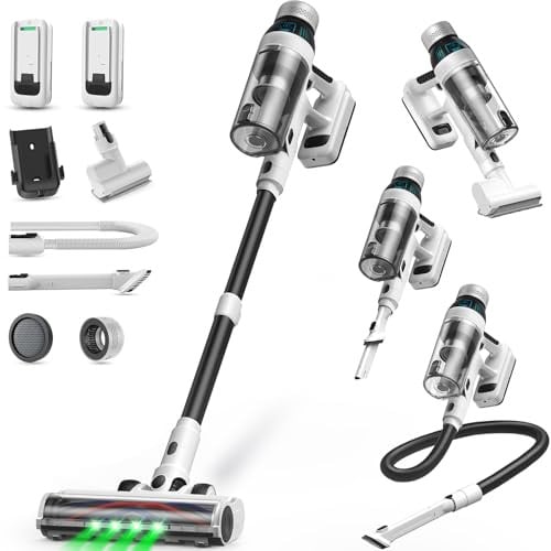 NuYupo Cordless Vacuum Cleaner with 2 Batteries