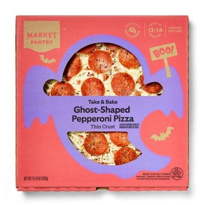 Ghost Shaped Pizza 15.14oz Market Pantry
