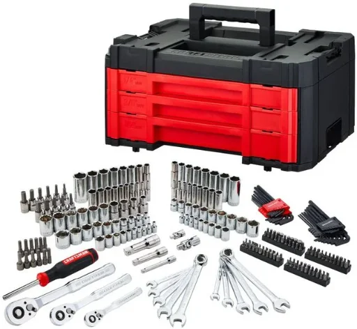 CRAFTSMAN VERSASTACK Mechanics Tool Set 242 Pieces Deal