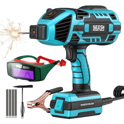 Seesii 110V 120A Portable Electric Welder w/ IGBT Inverter