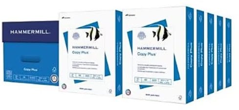 Hammermill Copy Plus 8.5 x 11 Copy Paper 20 lbs 92 Brightness 5000 Sheets (10-Reams) Deal