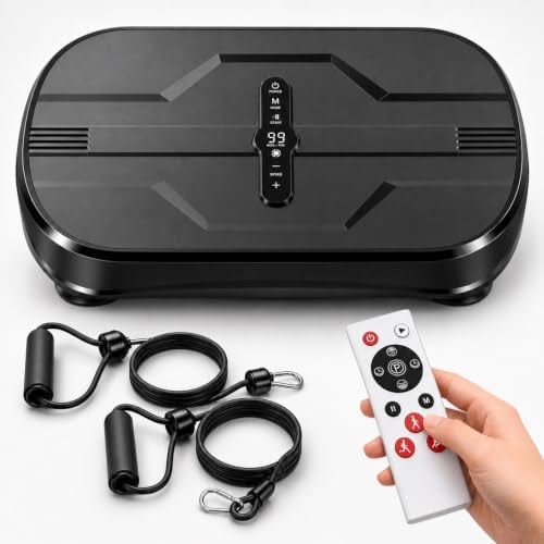 Whole Body Vibration Plate Exercise Machine