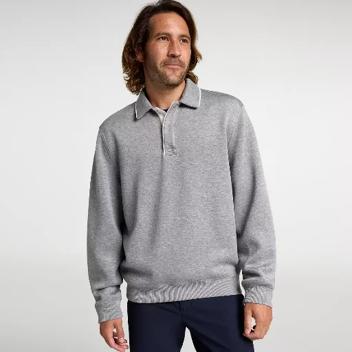 VRST Men's Pinnacle Rugby Sweatshirt (Grey) Deal