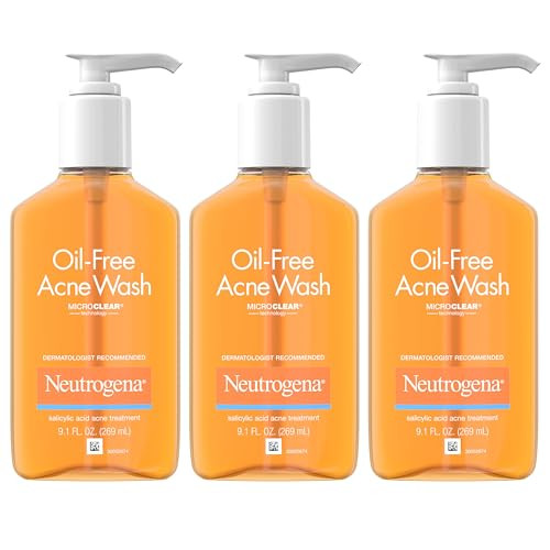 Neutrogena Oil-Free Acne Wash 3-Pack