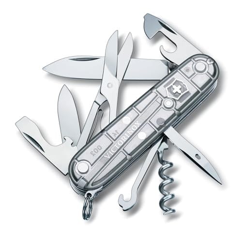 Victorinox Climber Swiss Army Knife, 14 Function - Silver Tech Deal