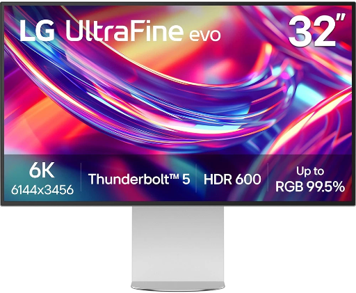 32" LG UltraFine evo 6K Nano IPS Monitor w/ Thunderbolt 5 Deal